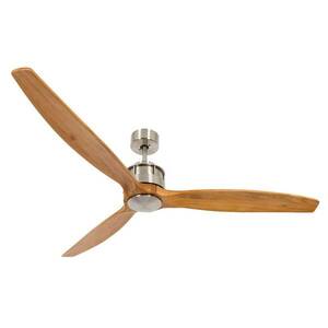 Beacon mennyezeti ventilátor Airfusion Akmani, csendes, teak/króm kép