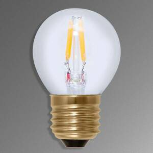 LED csepp lámpa E27 3 W 922 szénszálas hatású kép