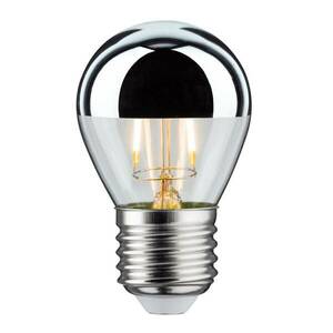LED-es tükörlámpa E27 csepp 827 ezüst 2.6W kép