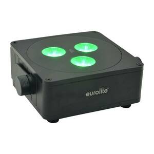 EUROLITE akkumulátoros lapos fény 3 LED-es spot 24W IP65 kép