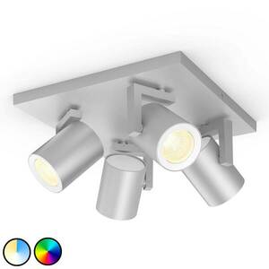 Philips Hue Argenta LED spot 4-izzós alumínium kép