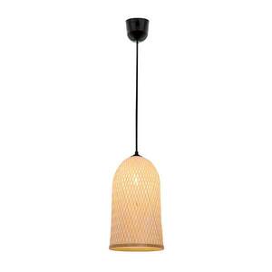 függőlámpa Casper, rattan ernyő, Ø 25 cm kép
