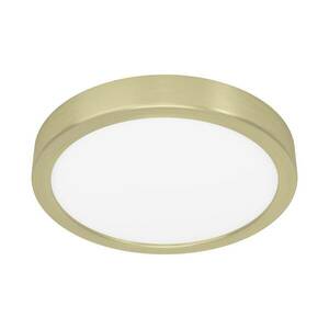 Felületre szerelhető LED panel Fueva 5 IP20 830 sárgaréz Ø21cm kép