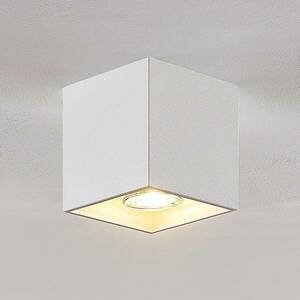 Lindby Parvin alumínium downlight, szögl. fehér kép