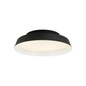 LED mennyezeti világítás Boop! Ø37 cm fekete/fehér kép