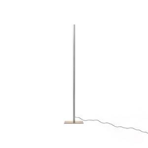LED álló világítás Lineal 180 cm magas nikkel matt kép