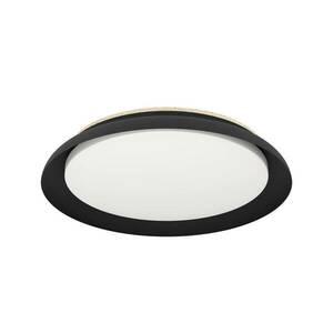 LED mennyezeti világítás Penjamo Ø 46, 5 cm, fekete kép
