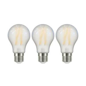 LED izzó matt E27 A60 2.2W 2700K 470lm 3db 3 db kép