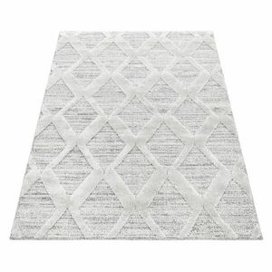 Rombusz mintás szőnyeg, szürke, 240x340 cm - LOSANGO - Butopêa kép