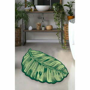 Zöld fürdőszobai kilépő 60x100 cm Sheet – Foutastic kép