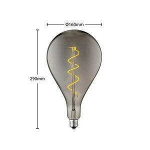 Lucande LED izzó E27 A160 4W 1800 K szab füst kép