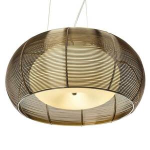 Függő lámpa Relax, 1-izzós 40cm bronz kép