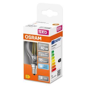OSRAM LED csepp E14 4W Classic P 4, 000K világos kép