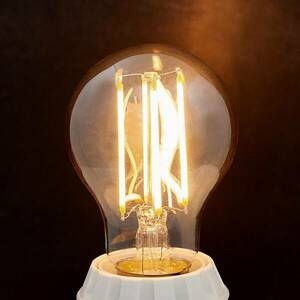 E27 LED izzólámpa 6W 500 lm, sárga, 1, 800 K kép