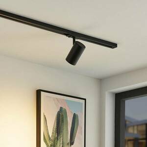 Lindby Linaro sínes reflektor, GU10, 5 W, fekete, 1 fázisú kép