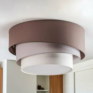 Euluna Trio Max mennyezet, Ø60cm lila/pink/narancs kép