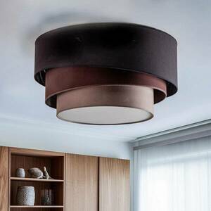 Euluna Trio Max, Ø60cm, fekete/föld/cappuccino kép
