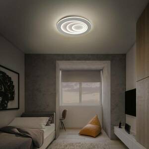 LEDVANCE Orbis spirál ovális LED mennyezeti lámpa 72x58cm kép