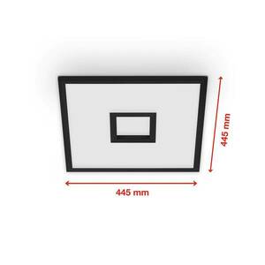 LED panel középső hátsó CCT RGB 45x45cm fekete kép