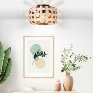 Mennyezeti világítás Woodline, bambuszbúra Ø 36 cm kép