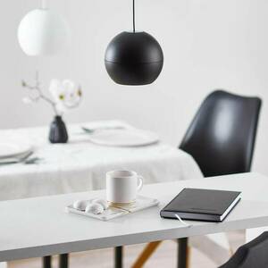 BEGA Studio Line függő be/ki, fekete/alu Ø 14 cm kép
