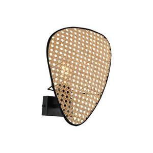 Fali világítás Gheisa, rattan, 1 izzó kép
