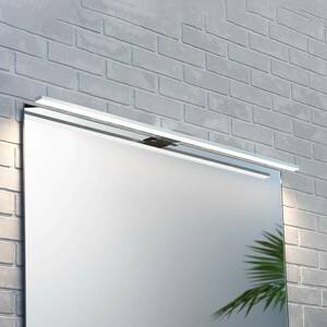 LED tükörvilágítás Triga IP44, króm, 80cm, 3, 000K kép