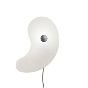 Foscarini Bit 1 falilámpa üveg diffúzorral fehér kép