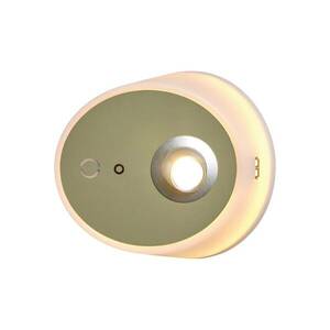 LED fali világítás Zoom, spot, USB kimenet, khaki kép