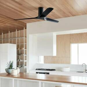 Beacon mennyezeti ventilátor Londo fekete egyenáramú motor 132 cm csendes kép