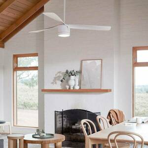 Beacon mennyezeti ventilátor világítással Peregrine fehér 142cm csendes kép