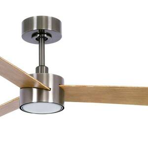 Beacon mennyezeti ventilátor világítás Climate IV nikkel/teak csendes kép
