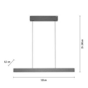PURE E-Motion LED függő világítás, CCT, szürke kép