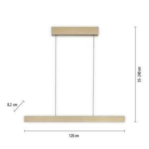 PURE E-Motion LED függő világítás, CCT, arany kép