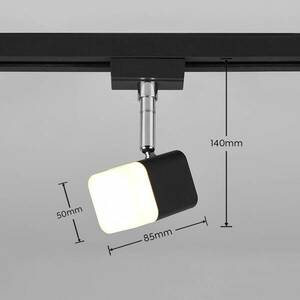 LED sínes spotlámpaRoubaix DUOline, matt fekete kép