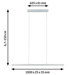 Paulmann Lento LED függő ZigBee CCT dimm króm kép