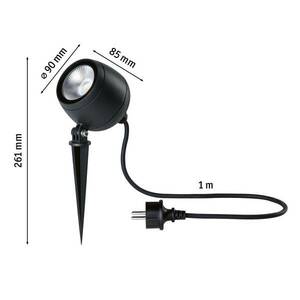 Paulmann Kikolo LED földi tüskés reflektor 8W 3, 000K 60° kép