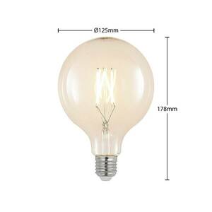 LED filament E27 8 W 2700 K G125 gömb átlátszó 3 kép