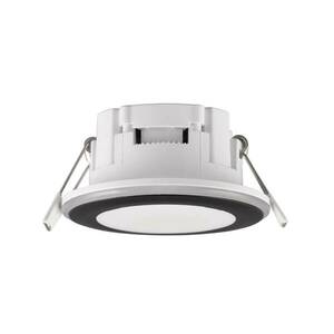 LED downlight Argus RGBW remote Ø 8 cm fekete kép