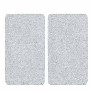 Edzett üveg tűzhely fedőlap szett 2 db-os 52x30 cm Transparent – Allstar kép