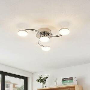Lindby Dyln LED mennyezeti lámpa, spirál 4 izzós kép