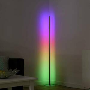 LED állólámpa Henry, távirányítású, RGB/CCT kép