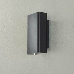 BEGA Studio Line falilámpa keskeny fekete/alu 22cm kép