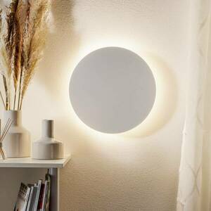 Escale Blade LED fali lámpa, fehér matt, Ø 34 cm kép