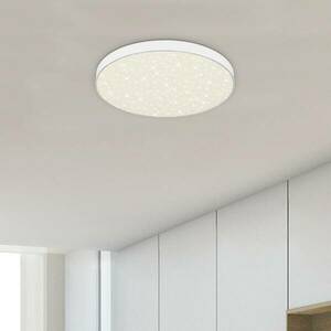 Flame Star LED mennyezeti lámpa, Ø 28, 7 cm, fehér kép