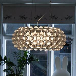 Foscarini Caboche Plus media függő szab. szürke kép