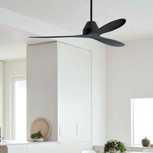 Beacon mennyezeti ventilátor Whitehaven fekete csendes 142 cm kép