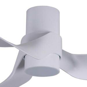 Beacon mennyezeti ventilátor világítással Nautica, fehér, csendes kép