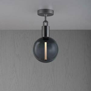 Buster + lyukasztó villás páncélozott fém/üveg füstölt Ø 20cm kép