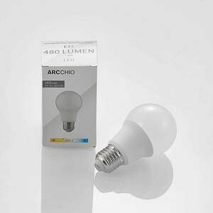 LED lámpa E27 A60 4, 9 W 3000 K opál 3-as készlet kép
